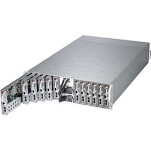 Supermicro SuperServer 5037MC-H12TRF Server Barebone System - 3U Rack-mountable - Socket H2 LGA-1155 - 1 x Processor Support - Intel - SYS-5037MC-H12TRF