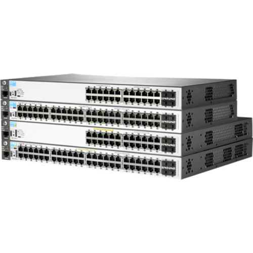 HPE 2530-8-POE+ Ethernet Switch - 8 Ports - Manageable - 2 Layer Supported - Twisted Pair - Rack-mountable, Wall Mountable, Desktop (Fleet Network)