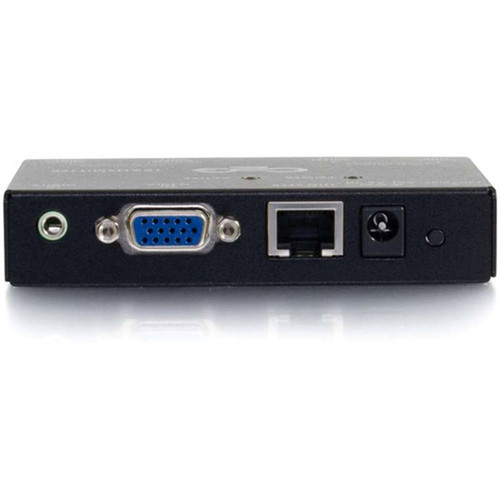C2G Short Range VGA35mm Audio over Cat5 Extender Kit - 1 Input Device - 2 Output Device - 100 ft 30480 mm Range - 2 x Network - 1 29221