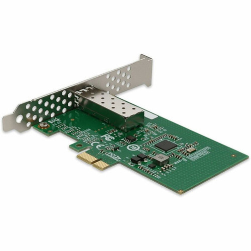 AddOn Gigabit Ethernet NIC Card with 1 Open SFP Slot PCIe x1 - PCI Express 20 x1 - Intel 82574 - 1 Ports - Optical Fiber - - - Card ADD-PCIE-1SFP-X1