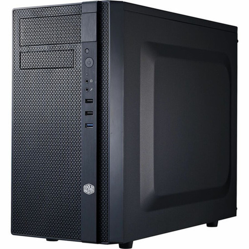 Cooler Master NSE-200-KKN1 Computer Case - Mini-tower - Midnight Black - Steel Plastic Metal Mesh - 6 x Bay - Micro ATX Mini ITX - NSE-200-KKN1