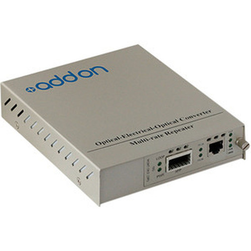 AddOn 10GBase-T RJ45  XFP Slot Standalone Media Converter Card Kit - 1 x Network RJ-45 - 10GBase-X 10GBase-T - 1 x Expansion Slots ADD-MCC10GRJXFP-SK