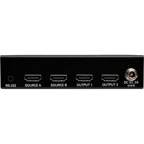 Tripp Lite by Eaton 2x2 HDMI Matrix Switch - 1920 x 1080 - Full HD - 2 x 2 - Display - 2 x HDMI Out B119-2X2