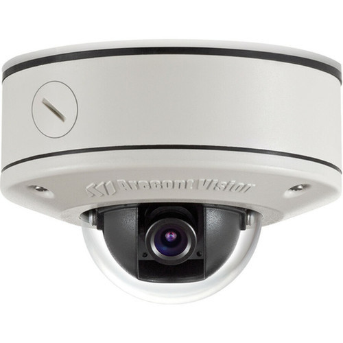 Arecont Vision MicroDome AV3456DN 3 Megapixel Network Camera - Color - Dome - H264 MPEG-4 MJPEG - 2048 x 1536 Fixed Lens - 41 fps - AV3456DN-S