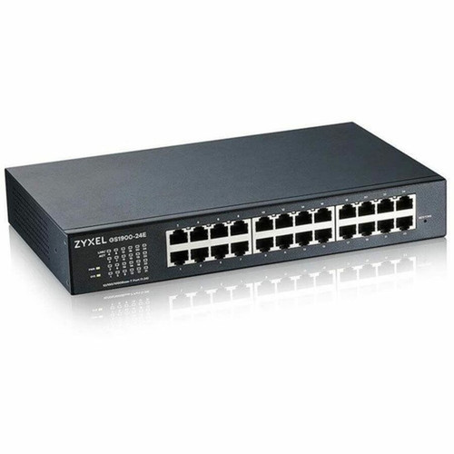 ZYXEL 24-Port GbE Smart Managed Switch - 24 Ports - Manageable - 101001000Base-T - 2 Layer Supported - Twisted Pair - Desktop - GS1900-24E