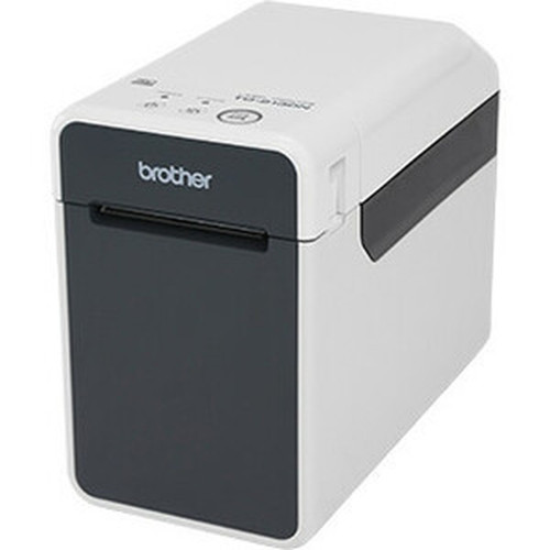 Brother TD-2130N Desktop Direct Thermal Printer - Monochrome - Receipt Print - Fast Ethernet - USB - Bluetooth - 221 Print Width - - TD2130NBL