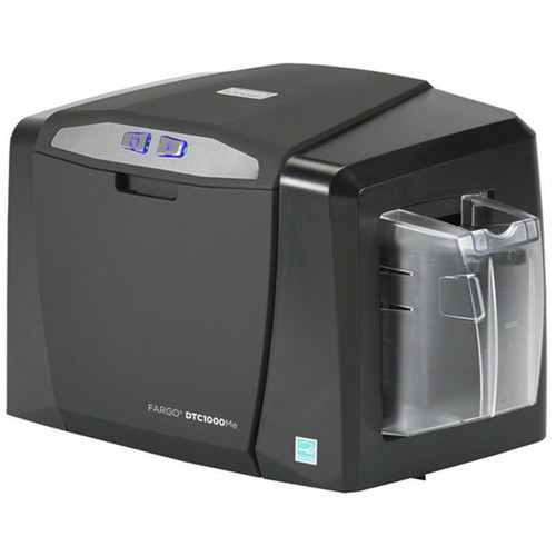 Fargo DTC1000Me Single Sided Desktop Dye SublimationThermal Transfer Printer - Monochrome - Card Print - USB - 6 Second Mono - 8 - - 053210