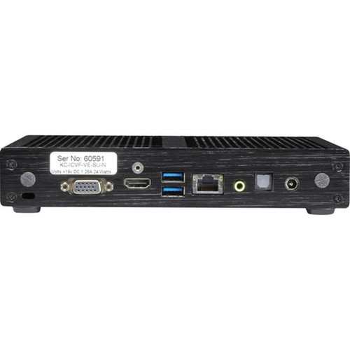 Black Box iCOMPEL Q Series VESA Subscriber Wi-Fi - Celeron G620T - 4 GB - 60 GB SSD - 1080p - HDMI - USB - Wireless LAN - Ethernet ICQS-VE-SU-W