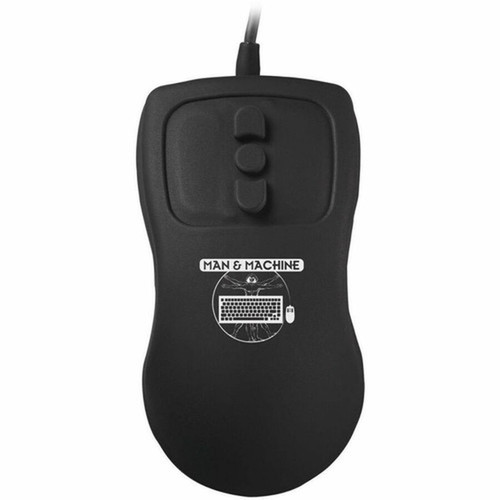 Man  Machine Petite Mouse - Optical - Cable - Black - USB - 1000 dpi - Scroll Wheel - 5 Buttons PMB5