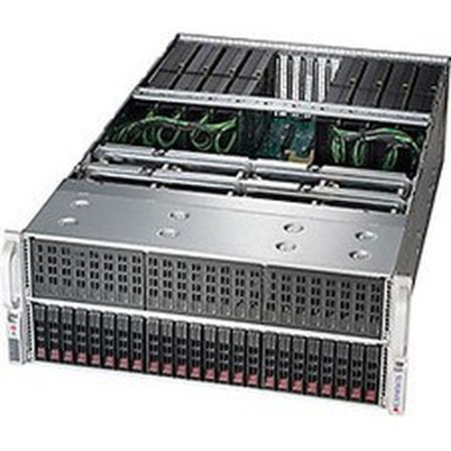 Supermicro SuperServer 4027GR-TR Server Barebone System - 4U Rack-mountable - Socket R LGA-2011 - 2 x Processor Support - Intel C602 - SYS-4027GR-TR