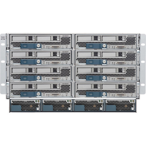 Cisco UCS 5108 Blade Server Case - Rack-mountable - 6U - 0 - 8 x Fans Supported - 2x Slots UCSB-5108-AC2