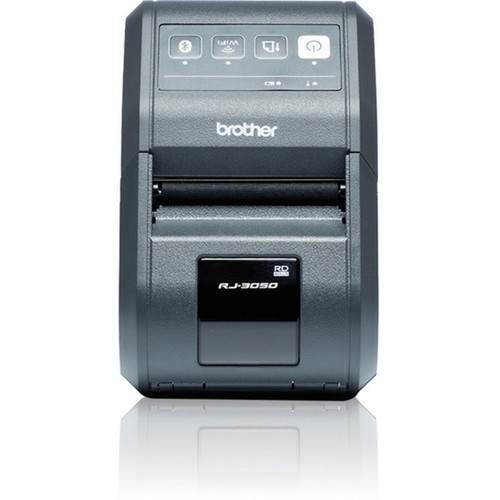 Brother RuggedJet RJ-3050 Mobile Direct Thermal Printer - Monochrome - Handheld - LabelReceipt Print - USB - Bluetooth - Wireless LAN RJ3050