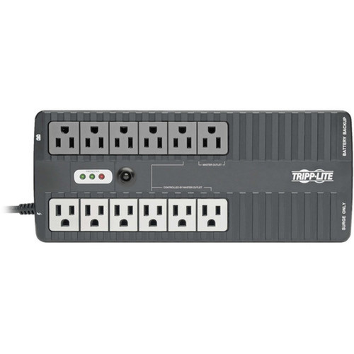Tripp Lite by Eaton ECO900UPSM 900VA Ultra-compact DesktopTowerWall Mount UPS - Ultra-compact DesktopTowerWall Mount - 8 Hour - - ECO900UPSM