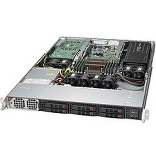 Supermicro SuperServer 1018GR-T Server Barebone System - 1U Rack-mountable - Socket R3 LGA-2011 - 1 x Processor Support - Intel C612 - SYS-1018GR-T