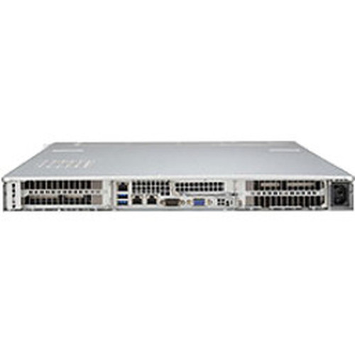 Supermicro SuperServer 1018GR-T Server Barebone System - 1U Rack-mountable - Socket R3 LGA-2011 - 1 x Processor Support - Intel C612 - SYS-1018GR-T
