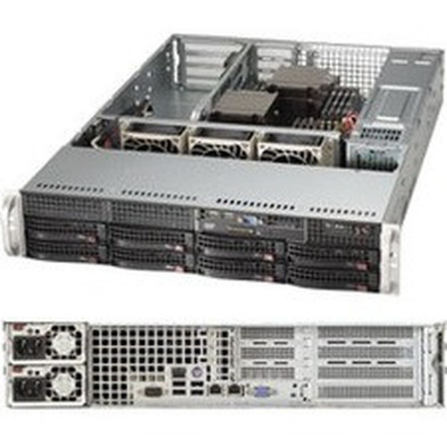 Supermicro SuperServer 6028R-WTRT Server Barebone System - 2U Rack-mountable - Socket LGA 2011-v3 - 2 x Processor Support - Intel C612 SYS-6028R-WTRT