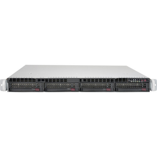 Supermicro SuperServer 6018R-WTR Server Barebone System - 1U Rack-mountable - Socket LGA 2011-v3 - 2 x Processor Support - Intel C612 SYS-6018R-WTR