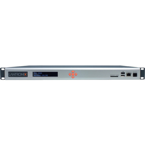 Lantronix SLC 8000 Advanced Console Manager RJ45 8-Port AC-Dual Supply - 2 x Network RJ-45 - 2 x USB - 8 x Serial Port - Gigabit - SLC80082201S
