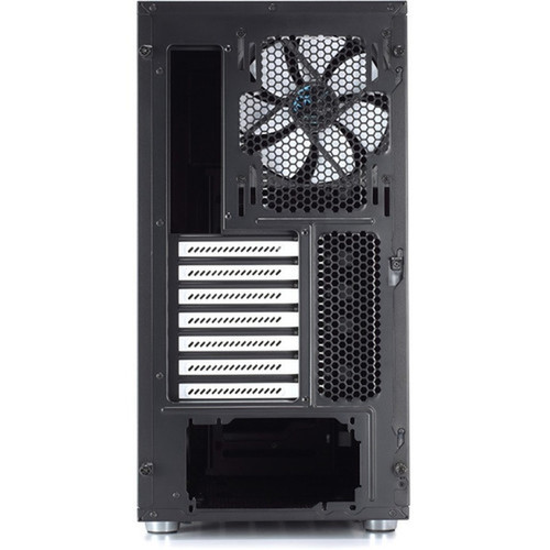 Fractal Design Define R5 Black - Mid-tower - Black - 12 x Bay - 0 - ATX Micro ATX Mini ITX Motherboard Supported - 9 x Fans - 2 x FD-CA-DEF-R5-BK