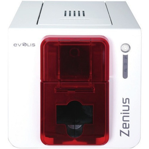 Evolis Classic Zenius Single Sided Desktop Direct ThermalThermal Transfer Printer - Color - Card Print - USB - 72 Second Mono - 24 - ZN1U0000TS