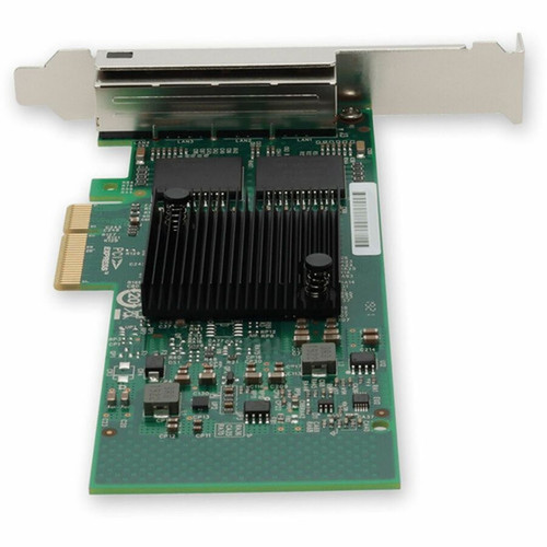 AddOn IBM Gigabit Ethernet Card - PCI Express 20 x4 - Intel 82580 - 4 Ports - 4 - Twisted Pair - 101001000Base-T - Plug-in Card 49Y4240-AO