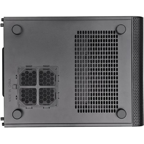 Thermaltake Core V21 Micro Chassis - Cube - Black - SPCC - 6 x Bay - 0 - Mini ITX Micro ATX Motherboard Supported - 19 x Fans - 3 x CA-1D5-00S1WN-00