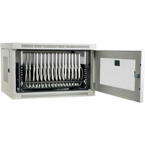 Tripp Lite by Eaton 16-Port USB Tablet Charging Station White - 1 x Shelfves - 1457 37008 mm Height x 2362 59995 mm x - CS16USBW