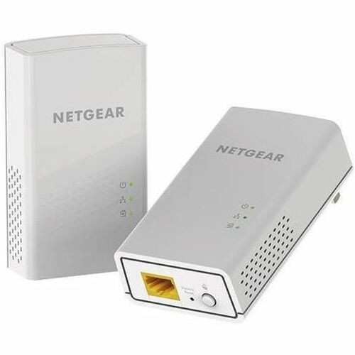 NETGEAR Powerline 1200 PL1200 - 2 - 1 x Network RJ-45 - 1200 Mbits Powerline - HomePlug AV2 PL1200-100PAS