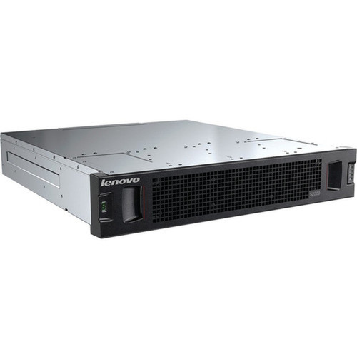 Lenovo Storage S2200 SFF Chassis FCiSCSI Dual Controller Rack Kit 9x5NBD - 24 x HDD Supported - 2 x 6Gbs SAS Controller - 0 1 5 64114B4