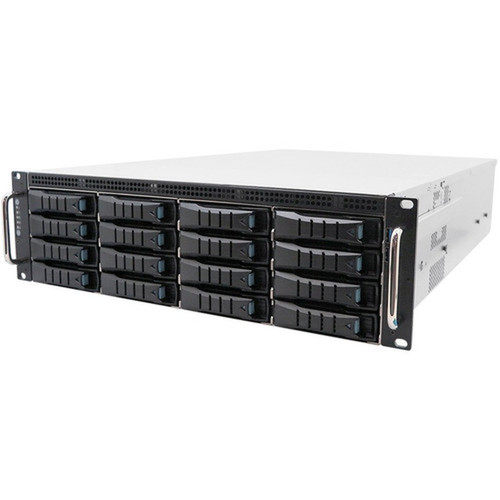 AIC T RSC-3ET Computer Case - Rack-mountable - Black - Cold-rolled Steel CRS - 3U - 22 x Bay - 2 x 800 W - Power Supply Installed - RSC-3ET0-80PG-SA3E-0B0-A