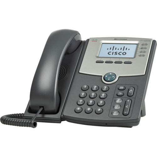 Cisco SPA514G IP Phone - Refurbished - 4 x Total Line - VoIP - 2 x Network RJ-45 - PoE Ports SPA514G-RF