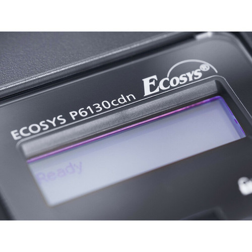 Kyocera Ecosys P6130cdn Desktop Laser Printer - Color - 30 ppm Mono  30 ppm Color - 9600 x 600 dpi Print - Automatic Duplex Print - - P6130CDN