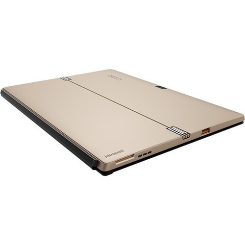 Lenovo IdeaPad Miix 700-12ISK 80QL0000US Tablet - 12 - 4 GB - 64 GB SSD - Windows 10 Pro - Golden - Core M Dual-core 2 Core m3-6Y30 80QL0000US