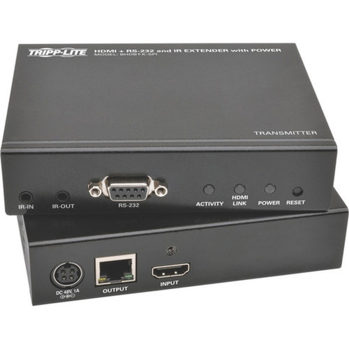 Tripp Lite by Eaton BHDBT-K-SPI Video ConsoleExtender - 1 Input Device - 1 Output Device - 230 ft 70104 mm Range - 2 x Network - 1 BHDBT-K-SPI
