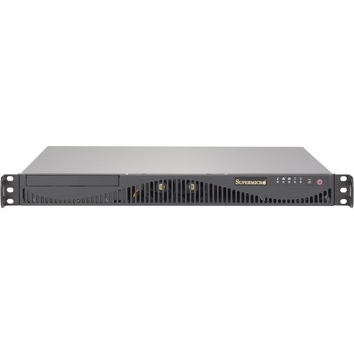 Supermicro SuperServer 5019S-ML Server Barebone System - 1U Rack-mountable - Socket H4 LGA-1151 - 1 x Processor Support - Intel C236 - SYS-5019S-ML
