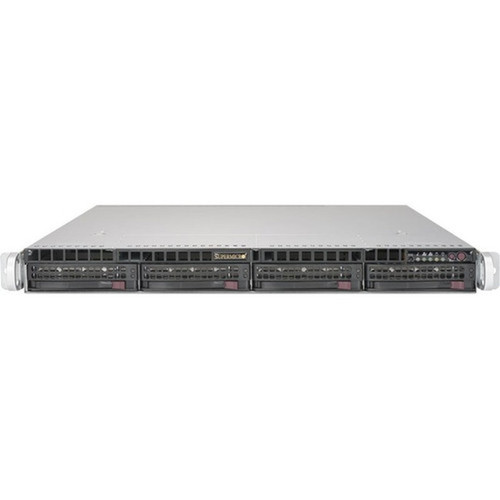 Supermicro SuperServer 5019S-WR Server Barebone System - 1U Rack-mountable - Socket H4 LGA-1151 - 1 x Processor Support - Intel C236 - SYS-5019S-WR
