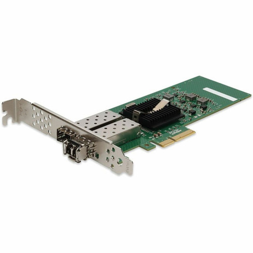 AddOn Intel Gigabit Ethernet Card - PCI Express 20 x4 - Intel 82576 - 2 Ports - Optical Fiber - Multi-mode - 1000Base-SX - Plug-in I350F2-AO
