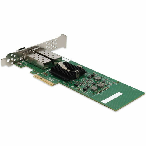 AddOn Intel Gigabit Ethernet Card - PCI Express 20 x4 - Intel 82576 - 2 Ports - Optical Fiber - Multi-mode - 1000Base-SX - Plug-in I350F2-AO