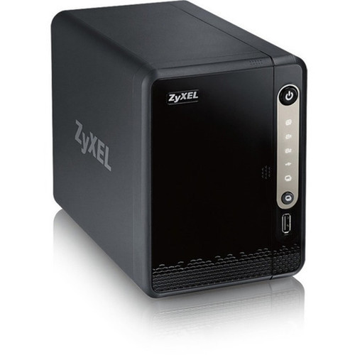ZYXEL 2-Bay Personal Cloud Storage - Marvell ARMADA 380 Single-core 1 Core 130 GHzDDR3 SDRAM - Serial ATA300 Controller - RAID - - NAS326