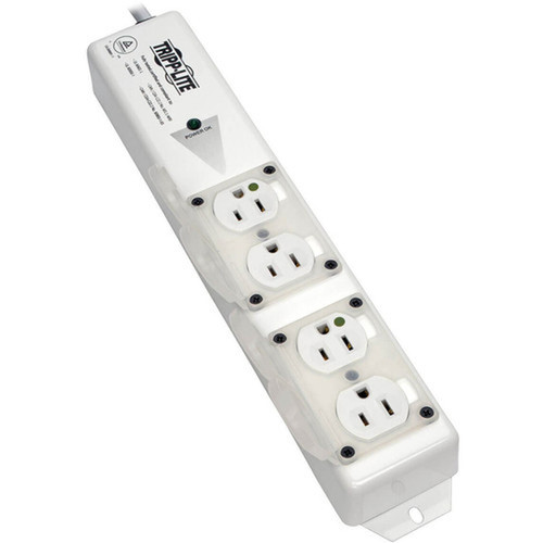 Tripp Lite by Eaton PS-406-HGULTRA 4-Outlet Power Strip - NEMA 5-15P-HG - 4 x NEMA 5-15R-HG - 6 ft 183 m Cord - 15 A Current - 120 PS-406-HGULTRA