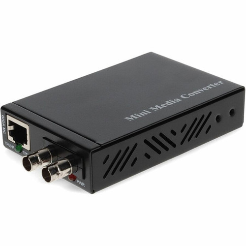 AddOn TransceiverMedia Converter - 1 x Network RJ-45 - 1 x ST Ports - Single-mode - 005 mil 0 mm Fiber - Gigabit Ethernet - - 20 ADD-GMCMN-LX-2ST
