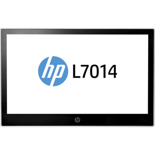HP L7014 14 Class WXGA LCD Monitor - 169 - Black Asteroid - 14 Viewable - LED Backlight - 1366 x 768 - 144 Million colors - 200 - T6N31AAABA