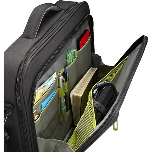 Case Logic PNC-218 Carrying Case Briefcase for 18 Notebook - Black - Shoulder Strap Handle PNC-218BLK