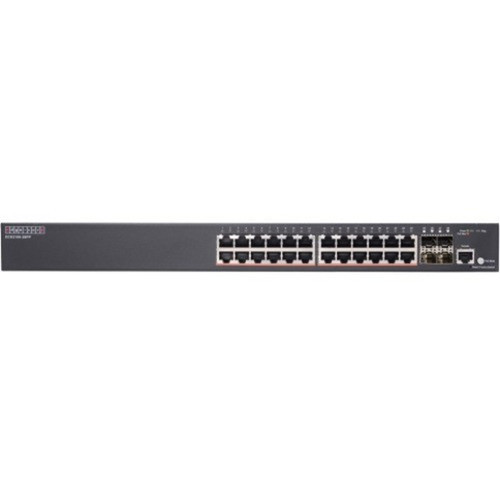 Edge-Core ECS2100-28PP Ethernet Switch - 24 Ports - Manageable - Gigabit Ethernet - 101001000Base-T 1000Base-X - 3 Layer Supported ECS2100-28PP