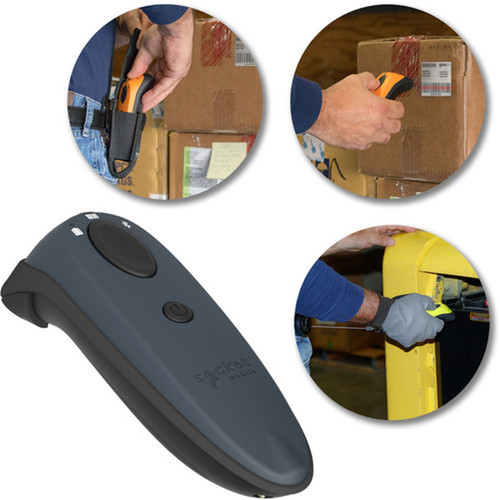 Socket Mobile DuraScan D730 1D Laser Barcode Scanner Gray 50 Bulk No Acc Incl - Wireless Connectivity - 1D - Laser - Bluetooth CX3370-1715