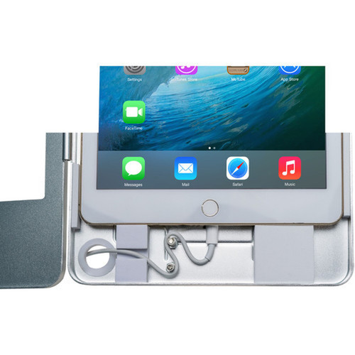 CTA Digital Dual Security Gooseneck Kiosk Stand wLocking Case iPad iPad Air - 1125 28575 mm Height x 1013 25718 mm Width x PAD-DSGK