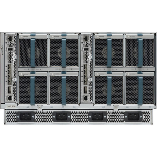 Cisco UCS 5108 Blade Server Chassis - Rack-mountable - 6U - 250 kW - TAA Compliant UCS-SP-5108-DC