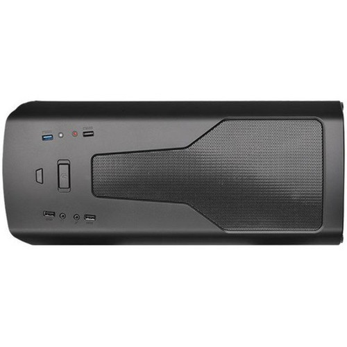 Thermaltake Versa N26 Window Mid-Tower Chassis - Mid-tower - Black - SPCC - 6 x Bay - 0 - Mini ITX Micro ATX ATX Motherboard - 5 x - CA-1G3-00M1WN-00