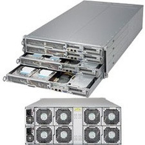 Supermicro SuperServer F618H6-FT Server Barebone System - 4U Rack-mountable - Socket R3 LGA-2011 - 2 x Processor Support - Intel C612 SYS-F618H6-FT