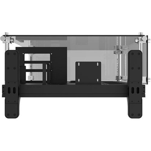 Thermaltake Core P5 Tempered Glass Edition ATX Wall-Mount Chassis - Mid-towerWall Mountable - Black - Hot Dip Galvanized Steel Glass CA-1E7-00M1WN-03